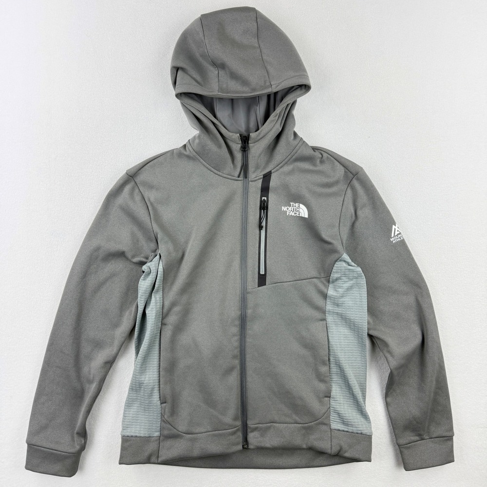 The‎ North Face Womens Mountain Athletics Full-Zip Fleece Size M Gray NF0A893U